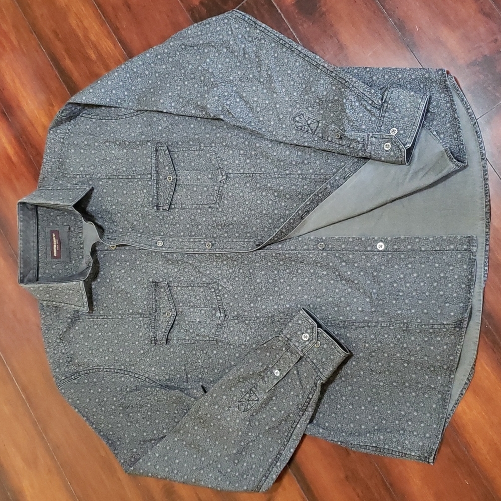 Johnston & Murphy Western Shirt L